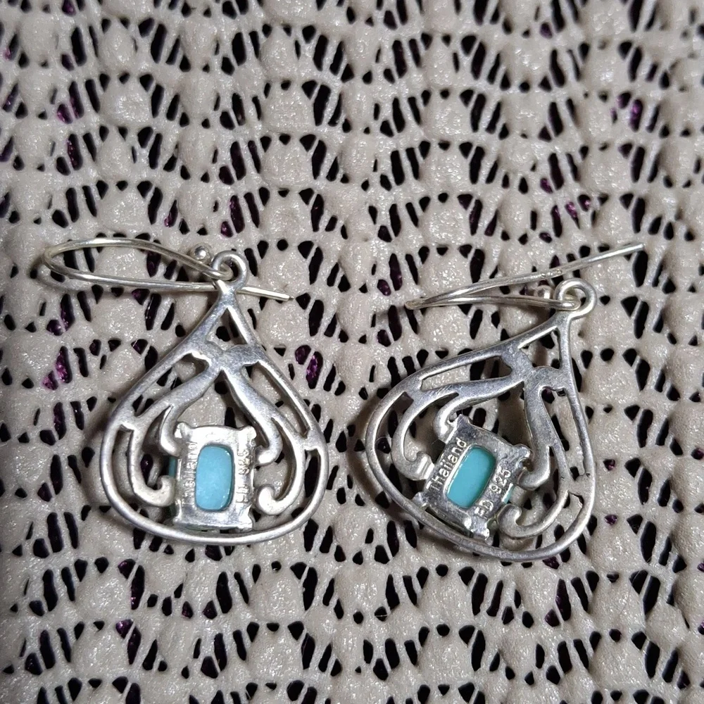 925 earrings - Picture 2 of 2
